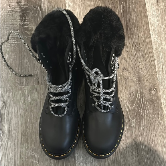 Dr. Martens Black Leather Boots - Picture 4 of 4